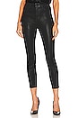 view 1 of 4 Akira Ultra High Rise Skinny in Noir Coated