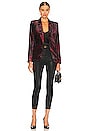 view 4 of 4 Akira Ultra High Rise Skinny in Noir Coated