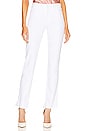 view 1 of 4 Draya High Rise Slim Straight Walk Off Jeans in Blanc