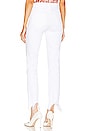 view 3 of 4 Draya High Rise Slim Straight Walk Off Jeans in Blanc