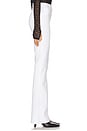 view 3 of 6 Marty High Rise Flare Jeans in Blanc Coated
