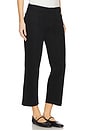view 2 of 6 Blaine Crop Stovepipe Wide Leg Jeans in Noir