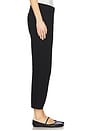 view 3 of 6 Blaine Crop Stovepipe Wide Leg Jeans in Noir