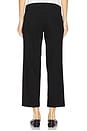 view 4 of 6 Blaine Crop Stovepipe Wide Leg Jeans in Noir