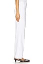 view 3 of 6 Nolan High Rise Patchpocket Wide Leg Jeans in Blanc