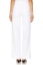 view 4 of 6 Nolan High Rise Patchpocket Wide Leg Jeans in Blanc