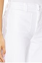 view 6 of 6 Nolan High Rise Patchpocket Wide Leg Jeans in Blanc