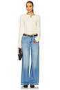 view 5 of 6 Alicent High Rise Sneaker Wide Leg in Caster