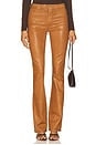 view 1 of 6 Selma High Rise Sleek Baby Bootcut in Cognac Coated