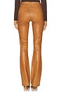 view 4 of 6 Selma High Rise Sleek Baby Bootcut in Cognac Coated