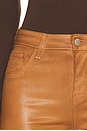 view 6 of 6 Selma High Rise Sleek Baby Bootcut in Cognac Coated
