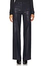 view 1 of 6 Clayton High Rise Wide Leg in Deep Midnight Coated