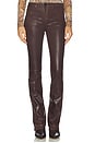 view 1 of 6 Selma Sleek Baby Bootcut in Chocolate Coated