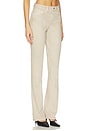 view 2 of 6 JEAN BABY BOOTCUT TAILLE HAUTE SELMA in Biscuit