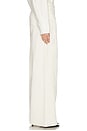view 3 of 6 Beau High Rise T-seam Wide Leg Jean in Macadamia