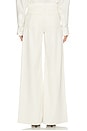view 4 of 6 Beau High Rise T-seam Wide Leg Jean in Macadamia