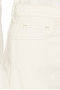 view 6 of 6 Beau High Rise T-seam Wide Leg Jean in Macadamia