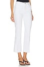 view 2 of 6 Kendra High Rise Crop Flare Jean in Blanc