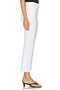 view 3 of 6 Kendra High Rise Crop Flare Jean in Blanc