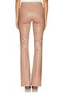 view 4 of 6 Ruth Straight Leg Raw Hem Jeans in Hazelnut Coated
