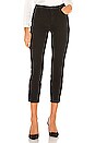 view 1 of 4 Sada High Rise Crop Slim Straight in Black