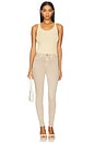 view 5 of 6 Marguerite High Rise Skinny Jeans in Biscuit