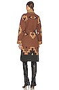 view 4 of 4 Tommie Coatigan in Brown Multi
