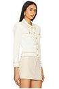 view 2 of 5 Neo Crop Cardigan in Vintage White & Almond