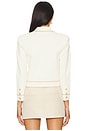 view 3 of 5 Neo Crop Cardigan in Vintage White & Almond