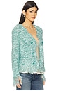 view 2 of 5 Azure Cardigan Blazer in Jade Multi