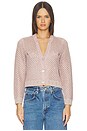 view 1 of 5 GILET BLANCA in Adobe Rose