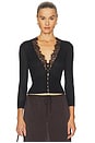 view 1 of 4 GILET ELUNA in Black