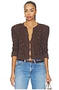 view 1 of 5 Thistle Sequined Cardigan in Black, Java & Sequins