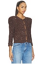 view 2 of 5 Thistle Sequined Cardigan in Black, Java & Sequins