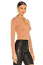 view 2 of 4 Jamie Cropped Cardigan in Nude