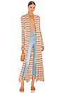 view 1 of 5 Marija Duster Cardigan in Camel Multi