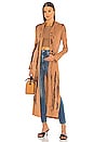 view 1 of 4 Mahika Duster Cardigan in Dark Camel