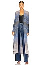 view 1 of 5 Marija Duster Cardigan in Blue Ombre