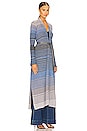 view 3 of 5 Marija Duster Cardigan in Blue Ombre