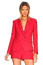 view 2 of 5 Kenzie Double Breasted Blazer in Diva Pink