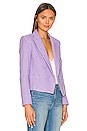 view 2 of 4 Brooke Double Breasted Crop Blazer in Lavender