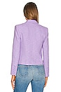 view 3 of 4 Brooke Double Breasted Crop Blazer in Lavender