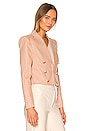 view 2 of 5 Inez Cropped Blazer in Biscuit