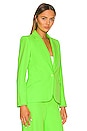 view 3 of 5 Chamberlain Blazer in Lime Green