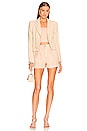 view 4 of 4 Dolly Crop Blazer in Sand