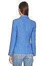 view 4 of 5 Kenzie Double Brested Blazer in Blue Bonnet