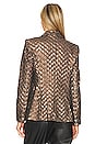 view 3 of 5 Clementine Blazer in Bronze Sequin
