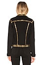 view 3 of 4 Celine Studded Jacket in Saturated Black