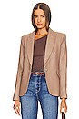 view 1 of 5 Chamberlain Leather Blazer in Chanterelle in Chanterelle Chan