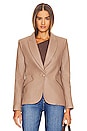 view 2 of 5 Chamberlain Leather Blazer in Chanterelle in Chanterelle Chan
